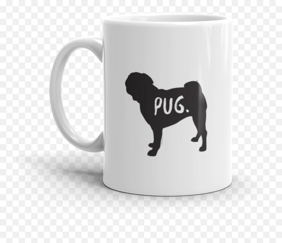Pug Mug - Mug Png,Pug Transparent