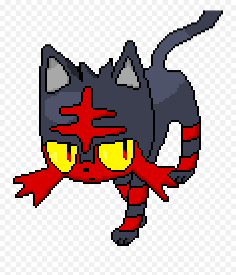 Starter Alola Transparent Png Image - Litten Transparent Background,Litten Png