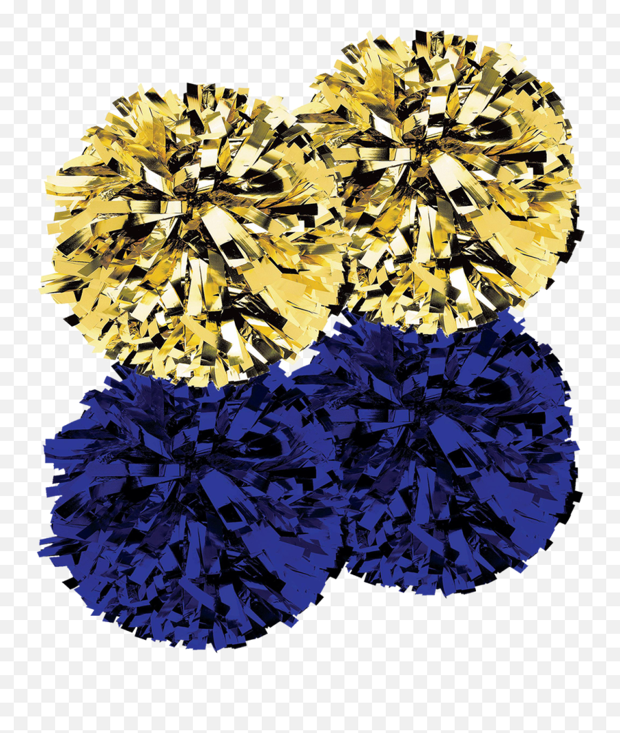 Ofhs Cheer Pom Poms - Gold Cheerleading Pom Poms Png,Pom Poms Png