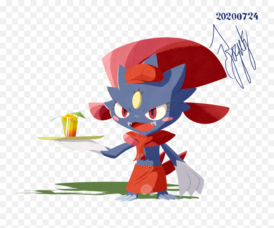 Rozick - Weavile Cafe Mix Png,Weavile Png