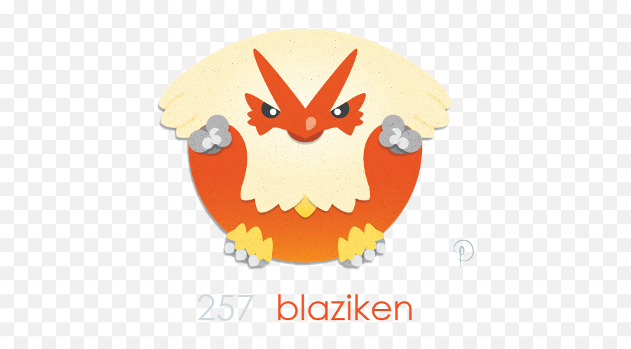 Poké - Dots U2014 Blaziken The Firey Chicken Pokemon D U201cand Cartoon Png,Blaziken Png