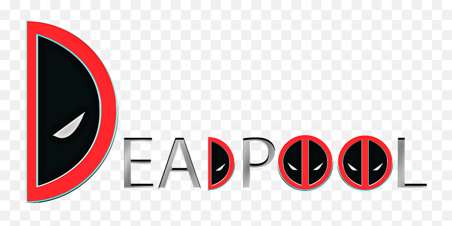 Deadpool Deadpool2 Logoletters Cool Picsart Freetoedit - Circle Png,Deadpool 2 Logo