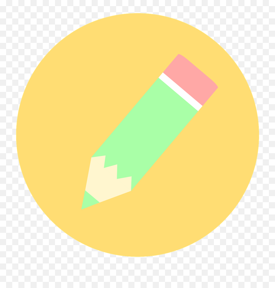 Pencil Icon Design - Free Image On Pixabay Pastel Pencil Icon Png,Free Pencil Icon