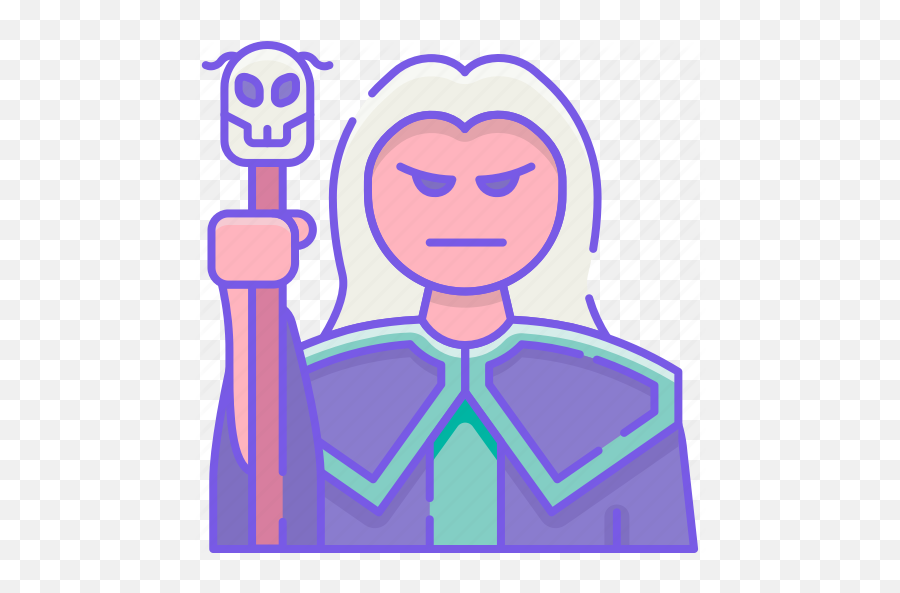 Character Evil Necromancer Icon - Fictional Character Png,Tauren Icon