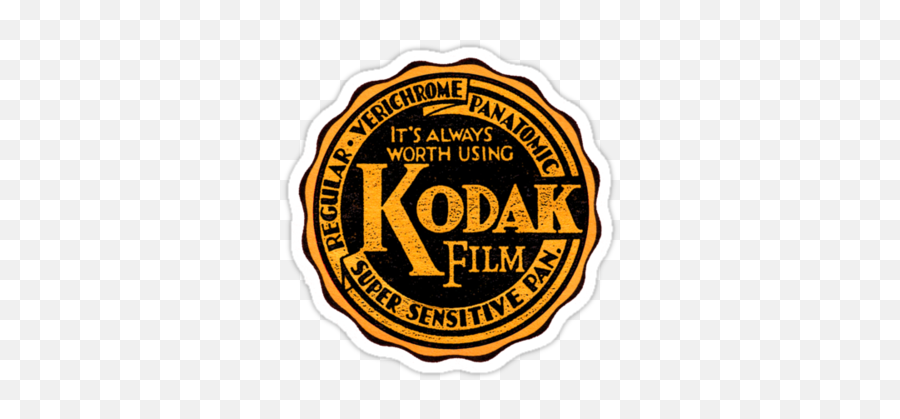 Kodak Sticker - Label Png,Kodak Logo Png