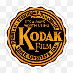 Kodak Sticker - Label Png,Kodak Logo Png