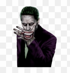 Joker By Cptcommunist - Jared Leto Joker Full Size Png Joker Makeup Jared Leto,The Joker Png