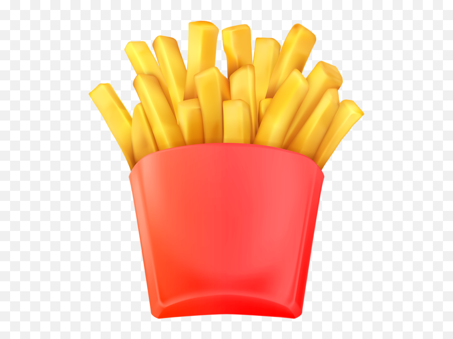 Fries Clipart Transparent - French Fries Clipart Free Png,Burger Transparent Background