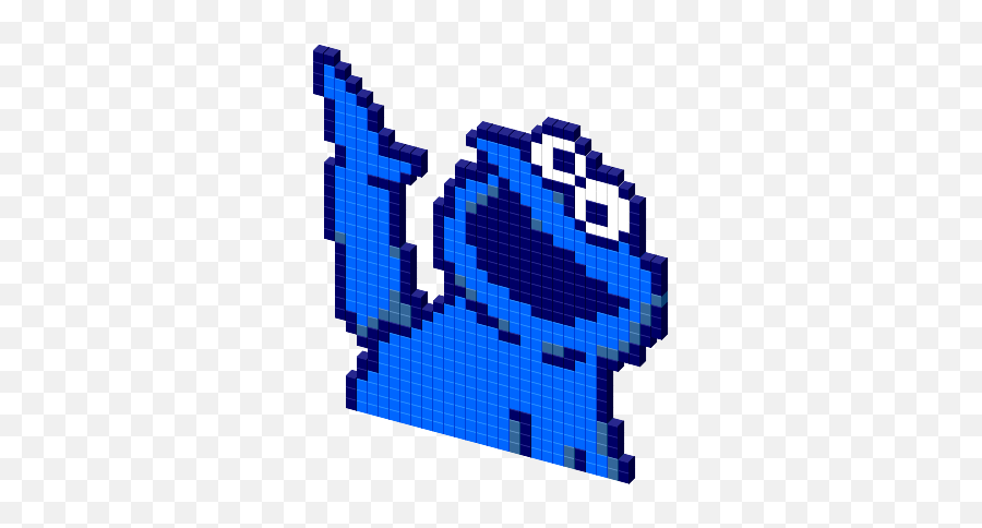 Cookie Monster Cursor - Drawing Png,Cookie Monster Icon