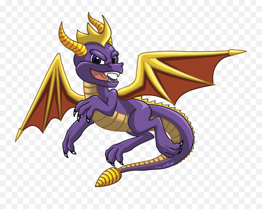 Full Size Png Image - Cartoon,Spyro Png