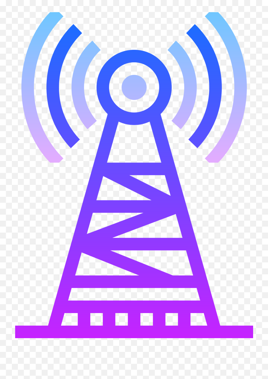 Download Radio Tower Icon Transparent Background - Radio Radio Waves Icon Png,Web Radio Icon
