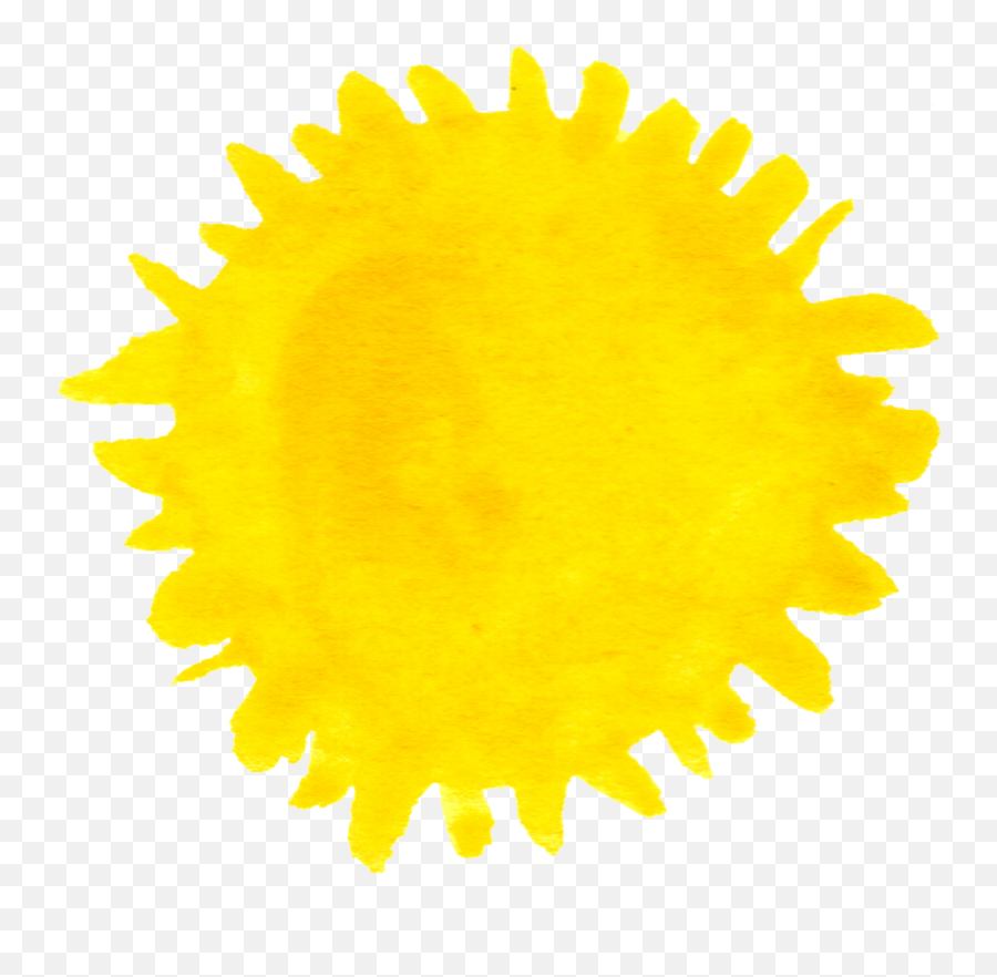 10 Watercolor Sun Transparent - Offer Png,Sun Transparent