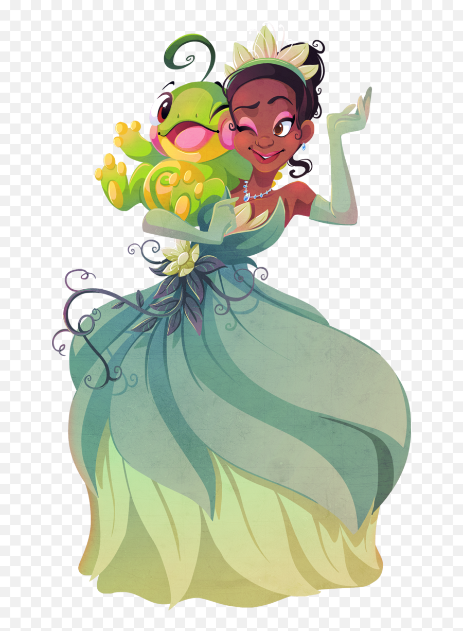 Tiana Y El Sapo Png 7 Image La Princesa Y El Sapo Png Tiana Png