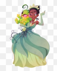 Tiana Y El Sapo Png 7 Image - La Princesa Y El Sapo Png,Tiana Png