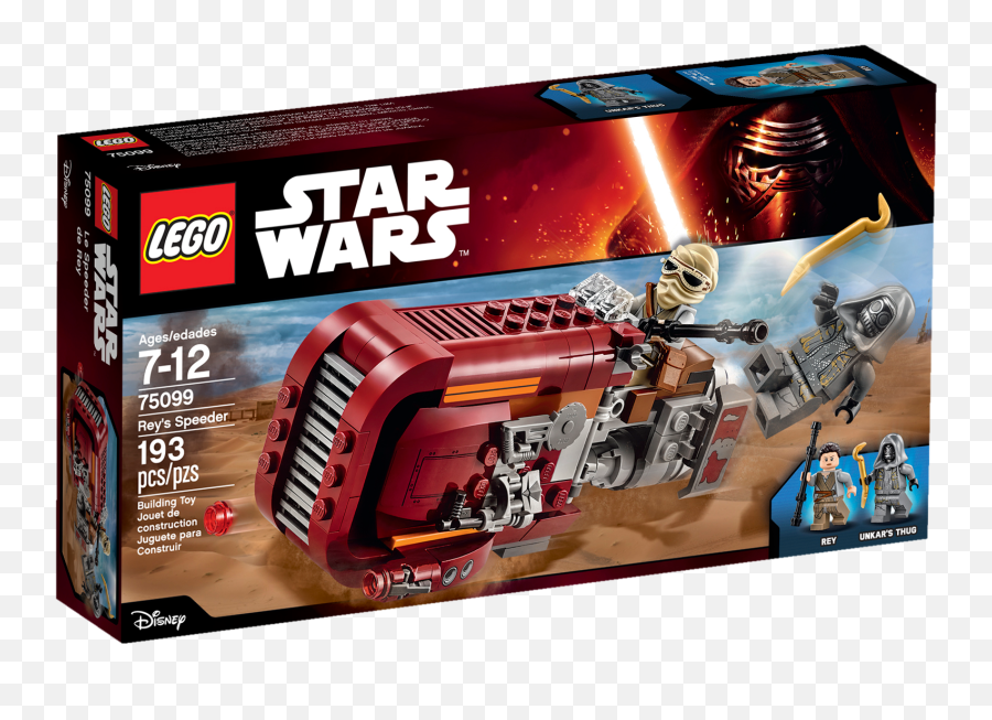 Reyu0027s Speeder - Lego Star Wars Rey Speeder Png,Lego General Grievous Icon