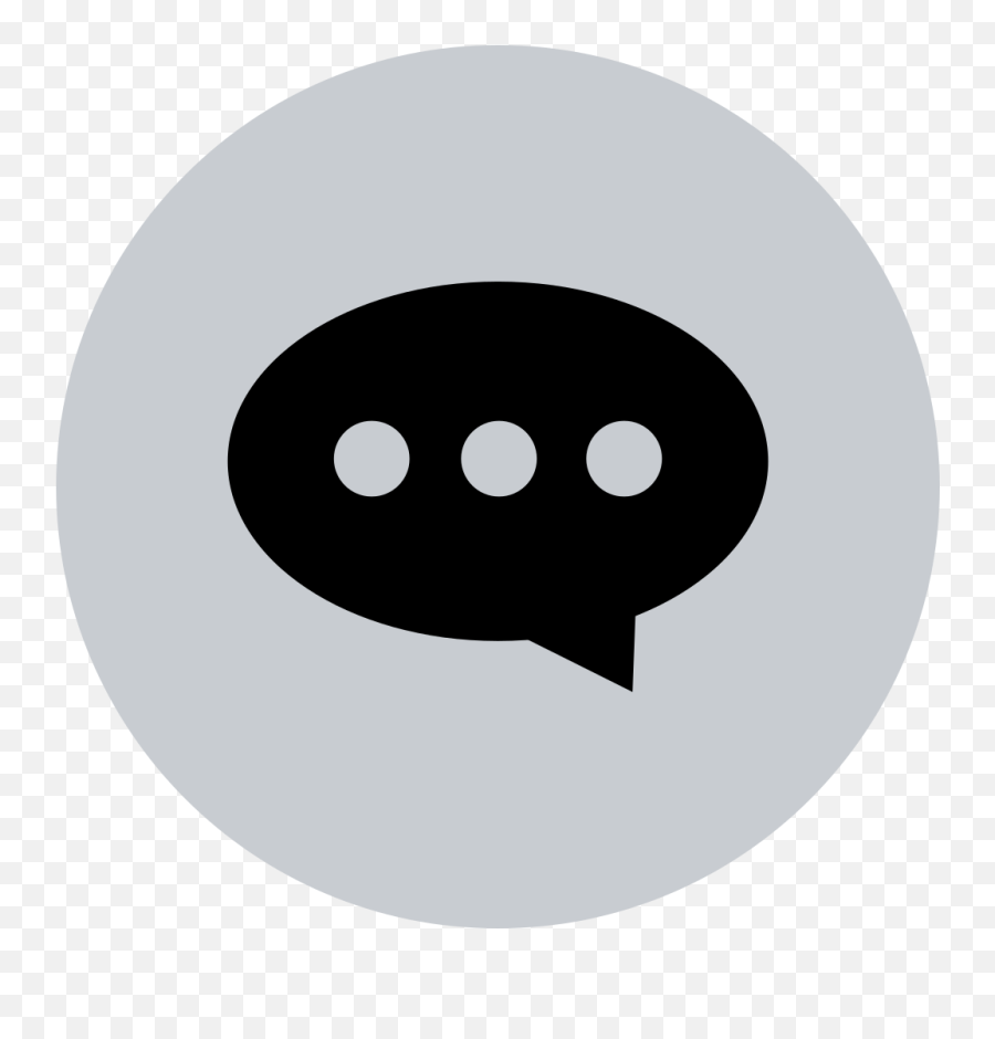 Filedesign Plat Tchat Grissvg - Wikimedia Commons Png,Cute Messenger Icon