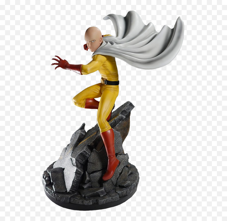 Download One - Punch One Punch Man 14 Scale Statue Saitama One Punch Man Statue Png,Saitama Transparent