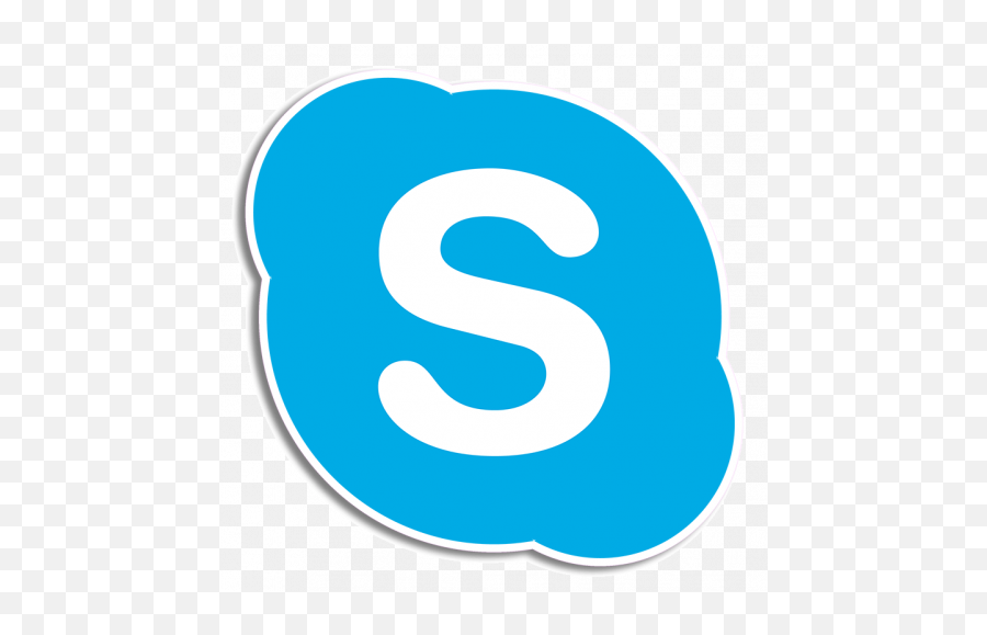 Buy Skype Icon Premium Vinyl Sticker Gloss Laminated The - Dot Png,White Vinyl Sticker Icon