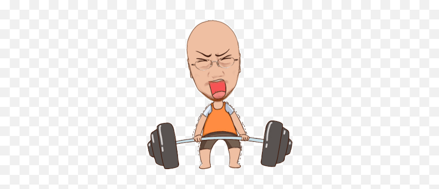 Jancokinaja Weights Sticker - Jancokinaja Weights Lifting Animated Lifting Weights Gif Png,Deadlift Icon