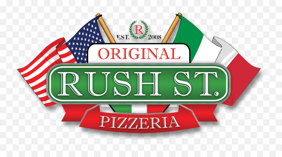 Home - Rush Street Pizzeria Logo Png,Big Time Rush Logo
