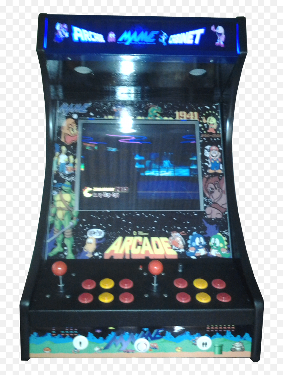 Video Game Arcade Cabinet Png Image - Video Game Arcade Cabinet,Arcade Cabinet Png