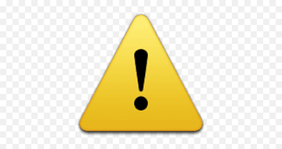 Download Free Png Ios Emoji Warning Sign Images - Traffic Sign,Ios Emoji Png