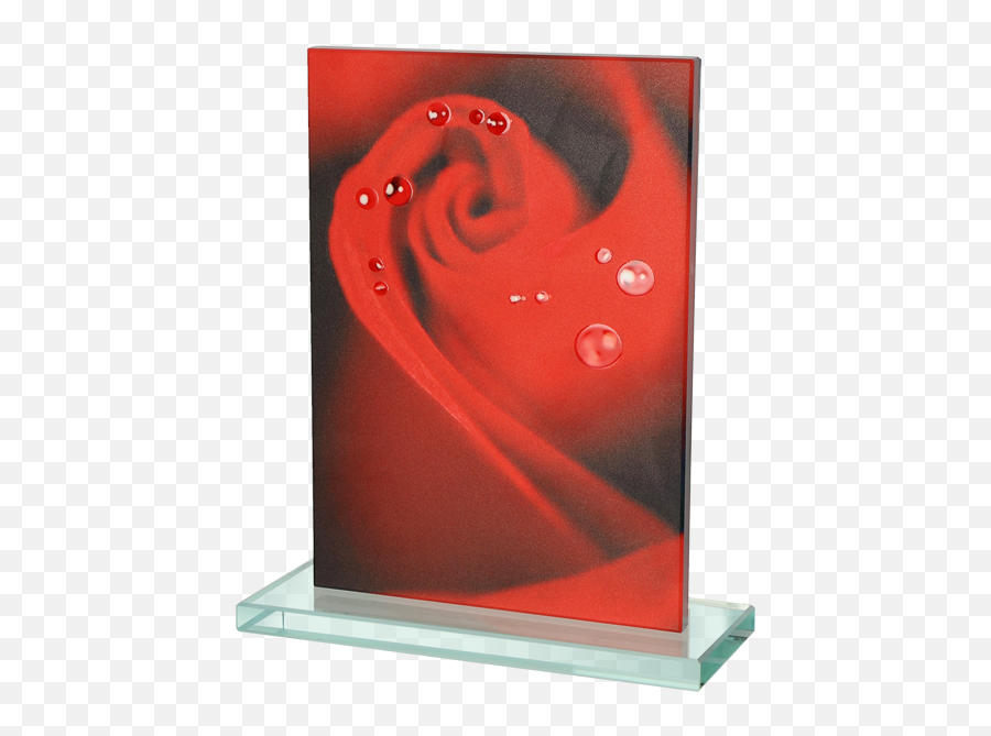 Glass Award With 3d Effect - Picture Frame Png,Glass Effect Png