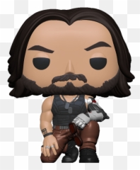 Cyberpunk 2077 - Johnny Silverhand Pop Vinyl Figure Johnny Silverhand Pop Png,Cyberpunk 2077 Png