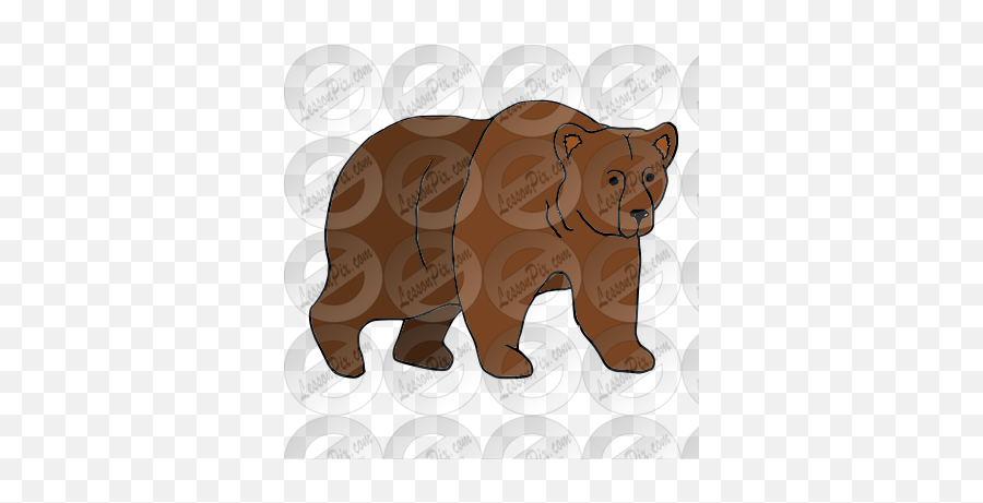 Grizzly Bear Picture For Classroom Therapy Use - Great Grizzly Bear Png,Grizzly Bear Png