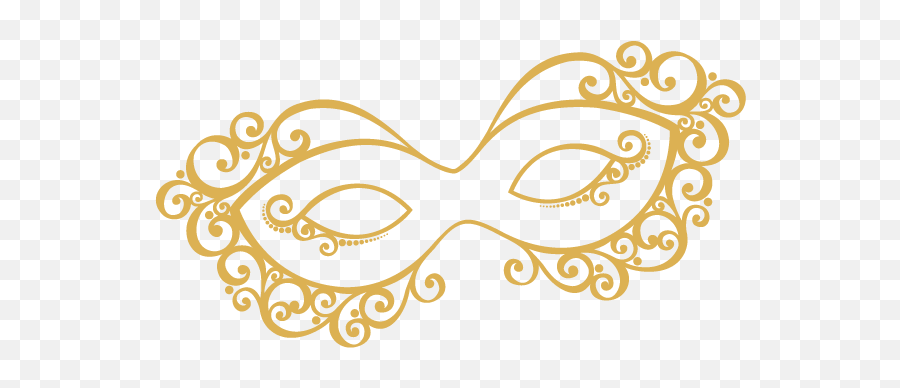 Download Banner Freeuse Stock Collection Of Gold High - Clip Art Gold Masquerade Mask Png,Gold Divider Png