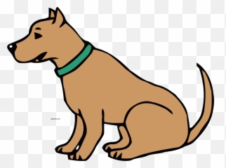 Burlywood Color Dog Clipart Png - Clipart Image Of Dog,Collar Png