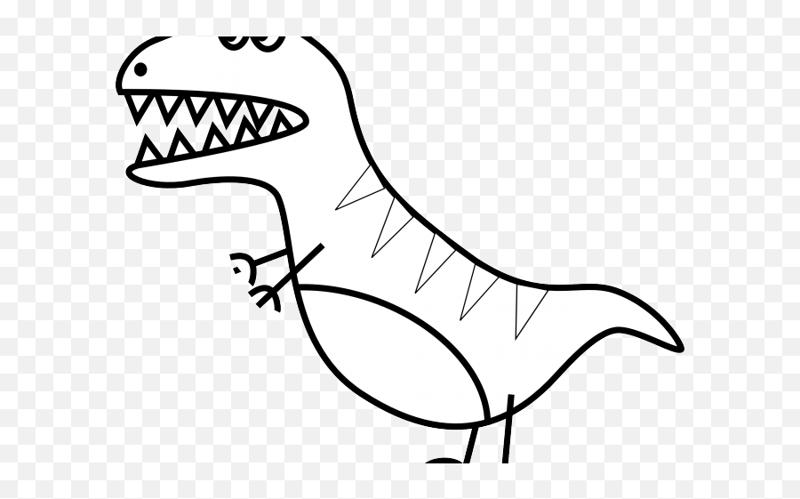 Download Bearded Dragon Clipart Color - T Rex Easy Draw T Rex Clip Art Png,Dragon Clipart Transparent Background