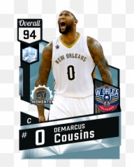 Demarcus Cousins Png 4 Image - Nba 2k18 Card,Demarcus Cousins Png
