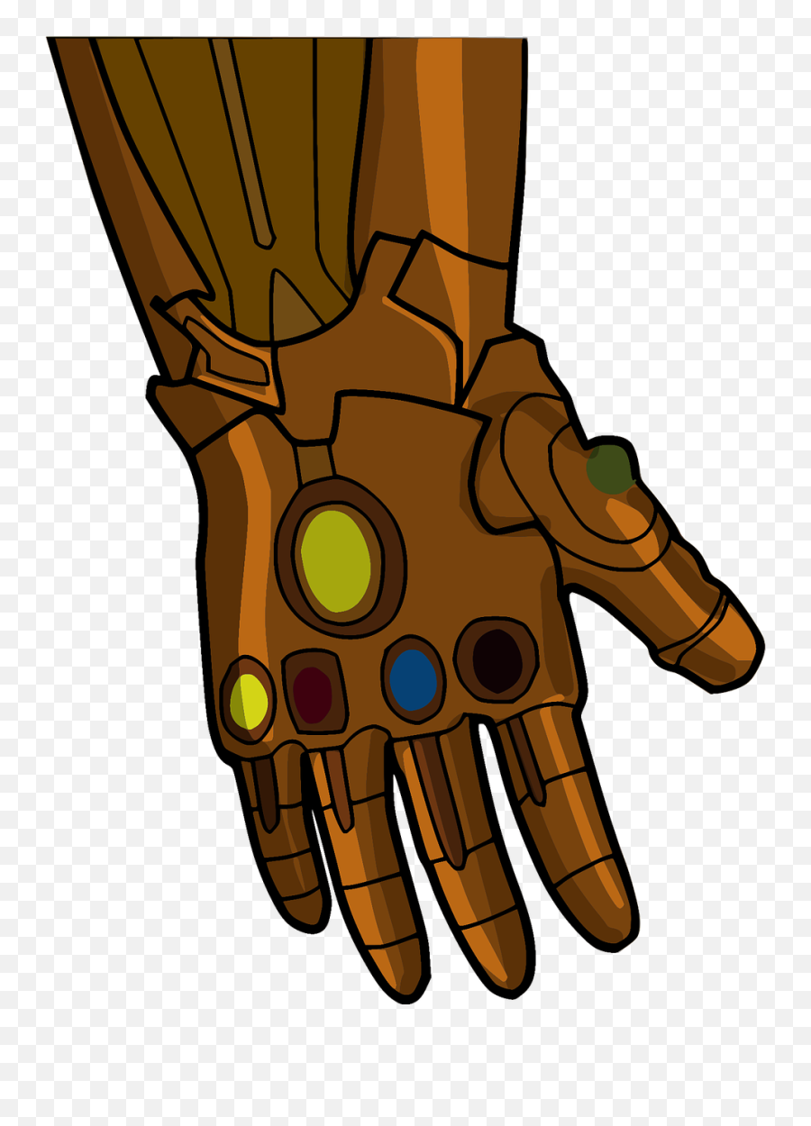 Infinity Gauntlet Thanos - Infinity Gauntlet Right Hand Png,Infinity War Logo Png