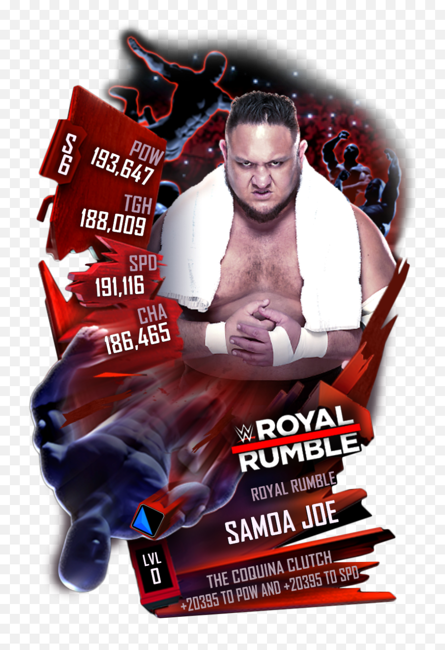 Wwesc S6 Samoa Joe Royal Rumble - Wwe Supercard Royal Rumble Png,Samoa Joe Png