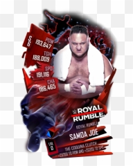 Wwesc S6 Samoa Joe Royal Rumble - Wwe Supercard Royal Rumble Png,Samoa Joe Png