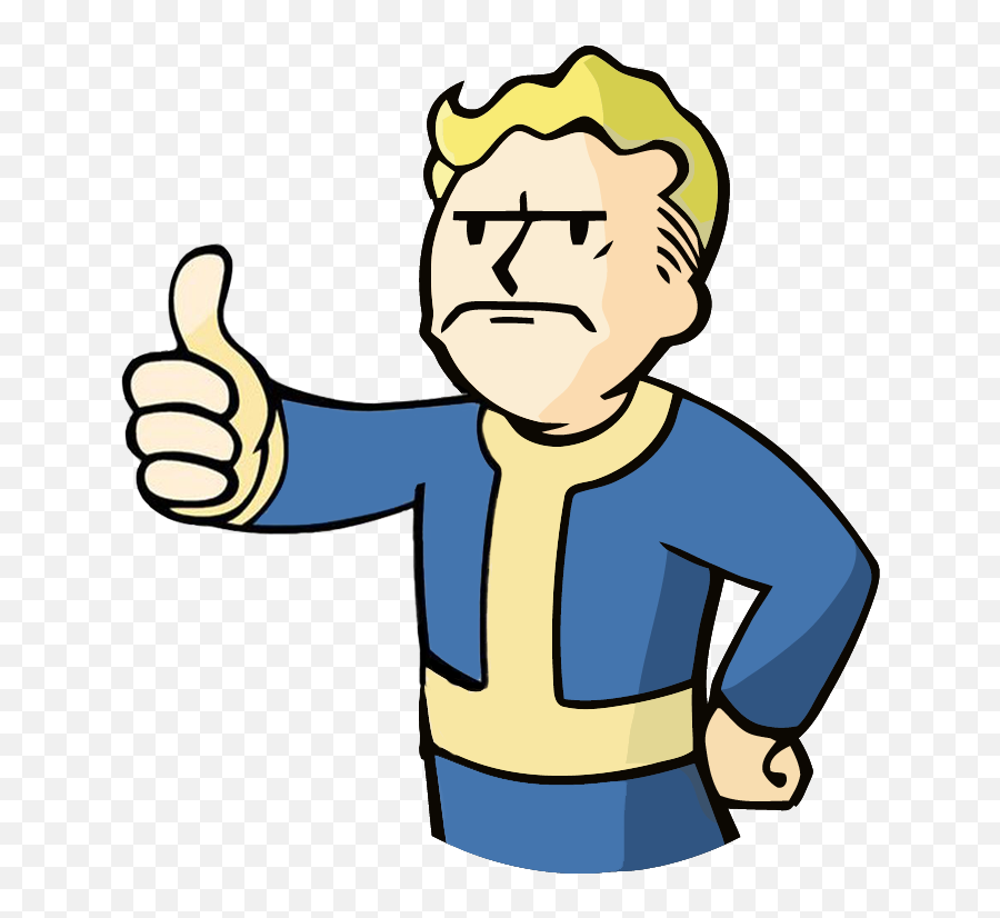 Fallout 76 Is A Battle Royale - Vault Boy Thumbs Down Png,Fallout 76 Png
