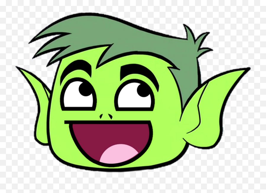 Teen Titans Go Beast Boy Head - Teen Titans Go Beast Boy Face Png,Beast Boy Png