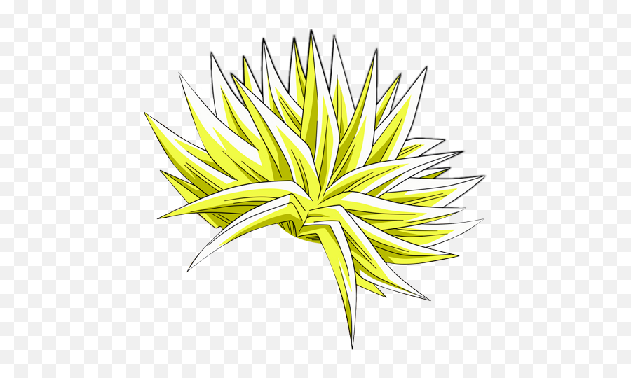 Super Saiyan 3 Hair Png 9 Image - Super Saiyan Hair Png,Goku Hair Transparent