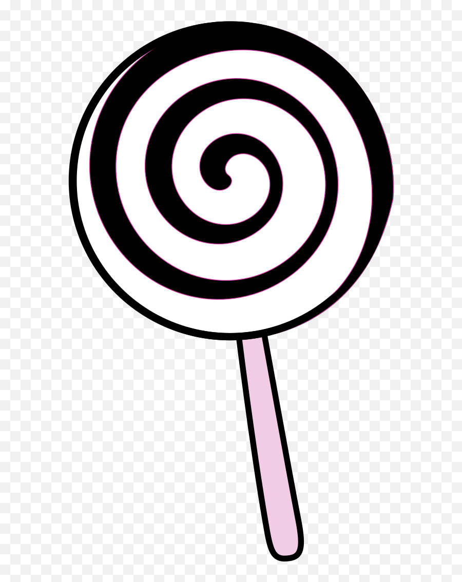 Lollipop Clip Art Svg Vector - Spiral Png,Lolipop Png