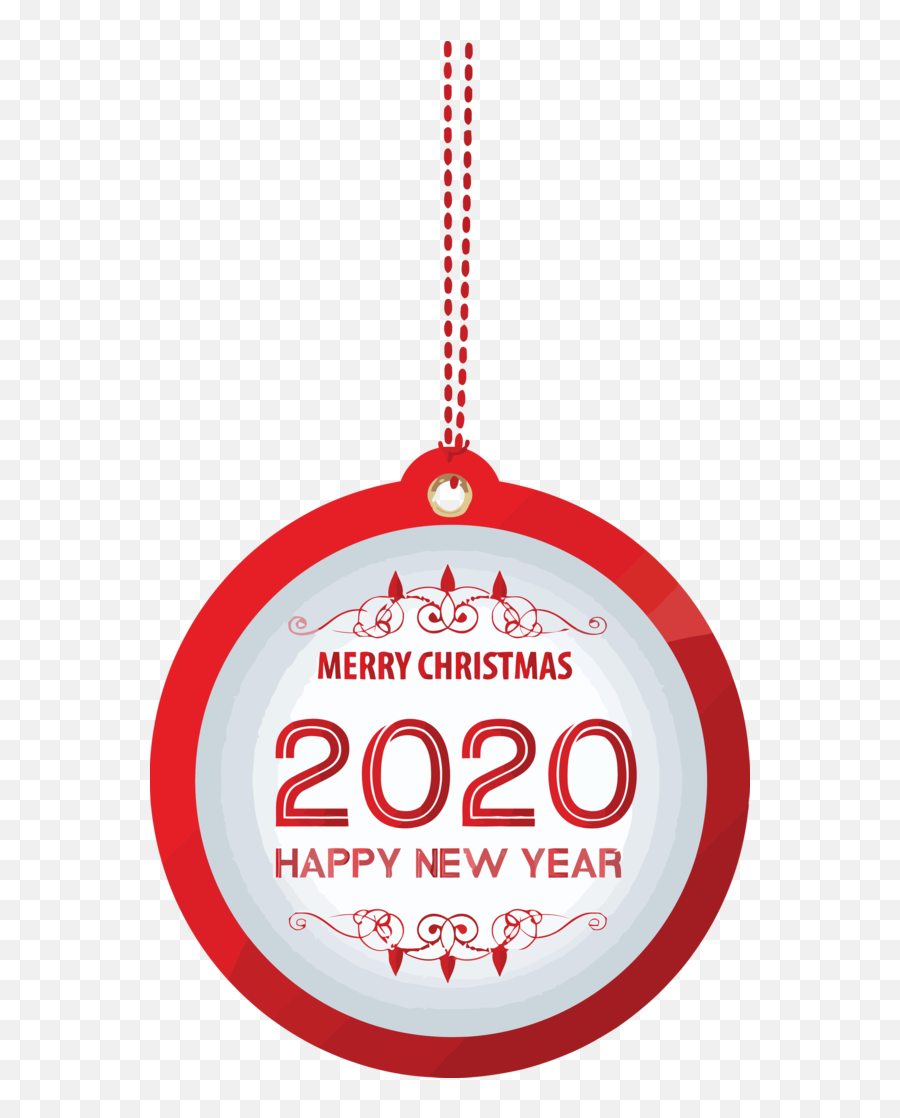 Download New Year 2020 Holiday Ornament For Happy Hq - Dentist Png,Merry Christmas And Happy New Year Png