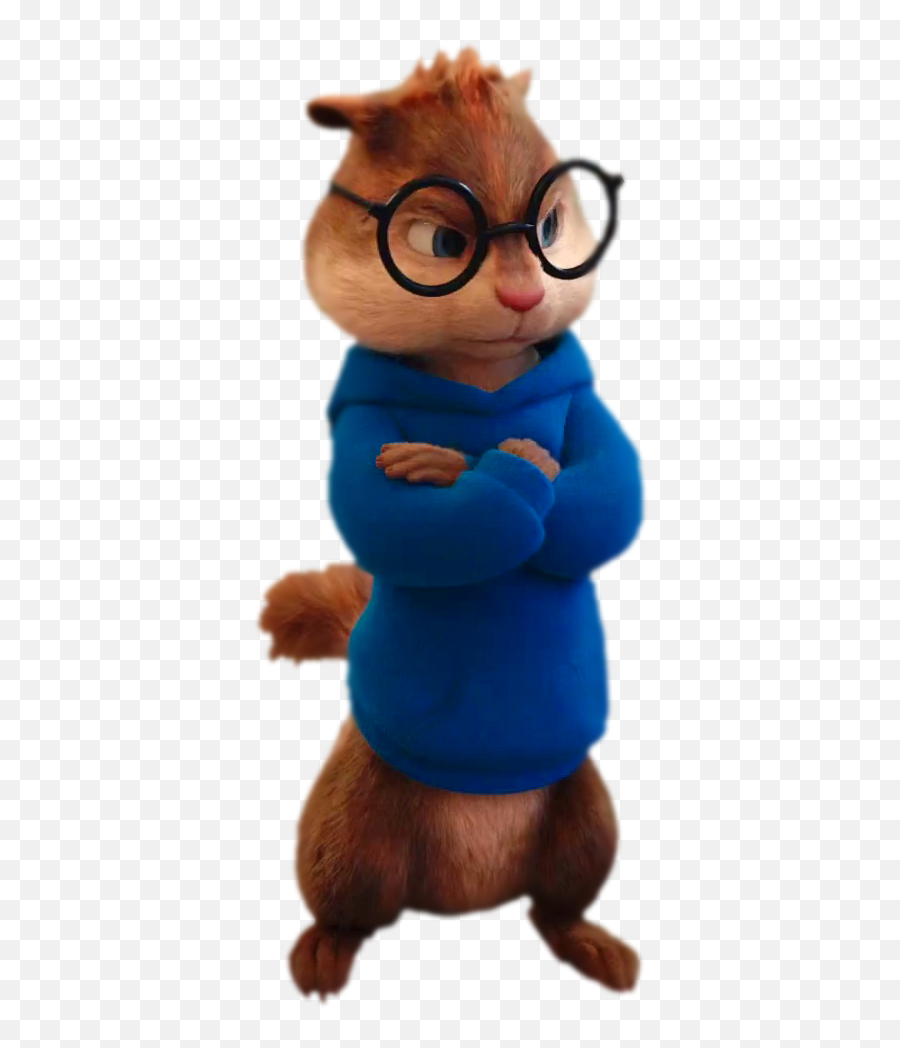 Simon Frowning - Clip Art Png,Chipmunk Png