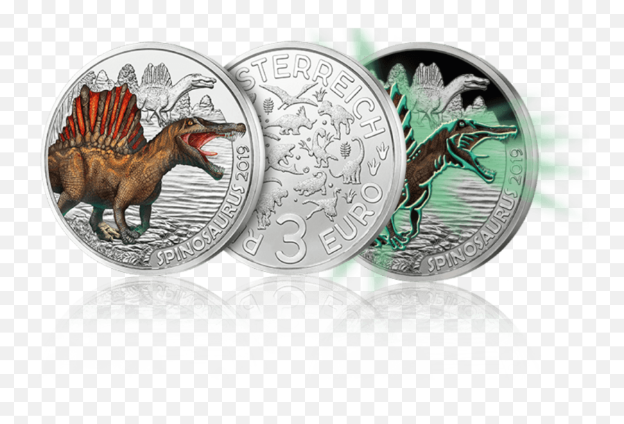 Download Supersaurs - Austrian Dinosaur Coins Hd Png,Spinosaurus Png
