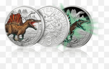 Download Supersaurs - Austrian Dinosaur Coins Hd Png,Spinosaurus Png