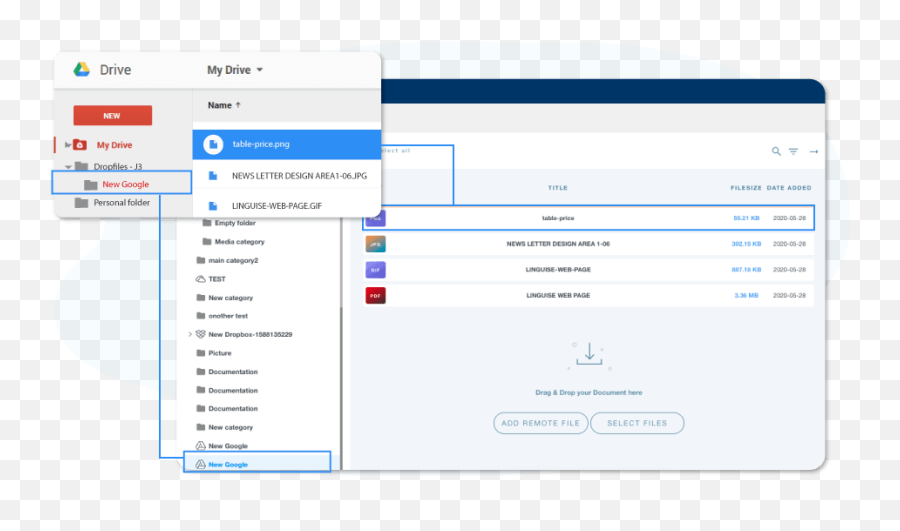 Dropfiles - The Google Drive Joomla Integration Vertical Png,Google Drive Logo Png