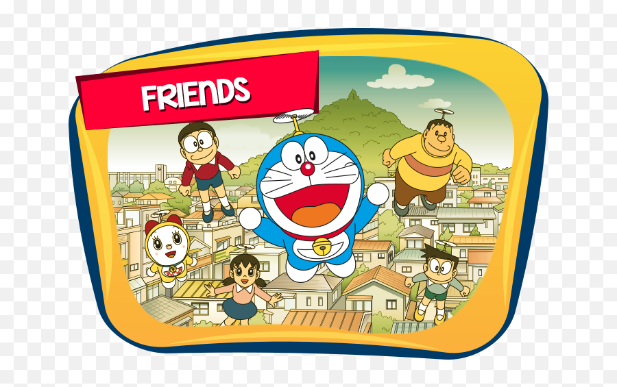 Doraemon Friends Icon - Doraemon Full Size Png Download All Doraemon,Doraemon Png