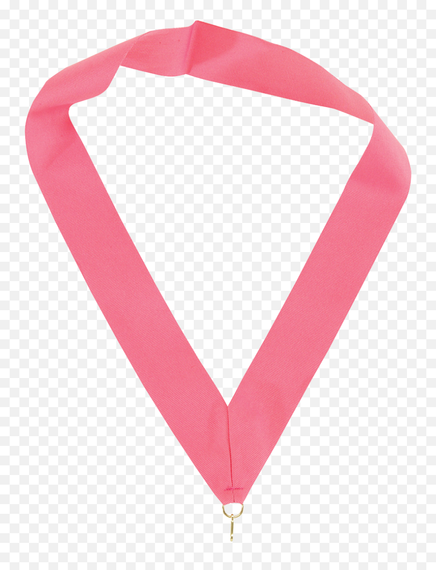 Light Pink V - Cut Ribbon 1 12 X 32 U2014 The Trophy Case Png,Light Pink Heart Png