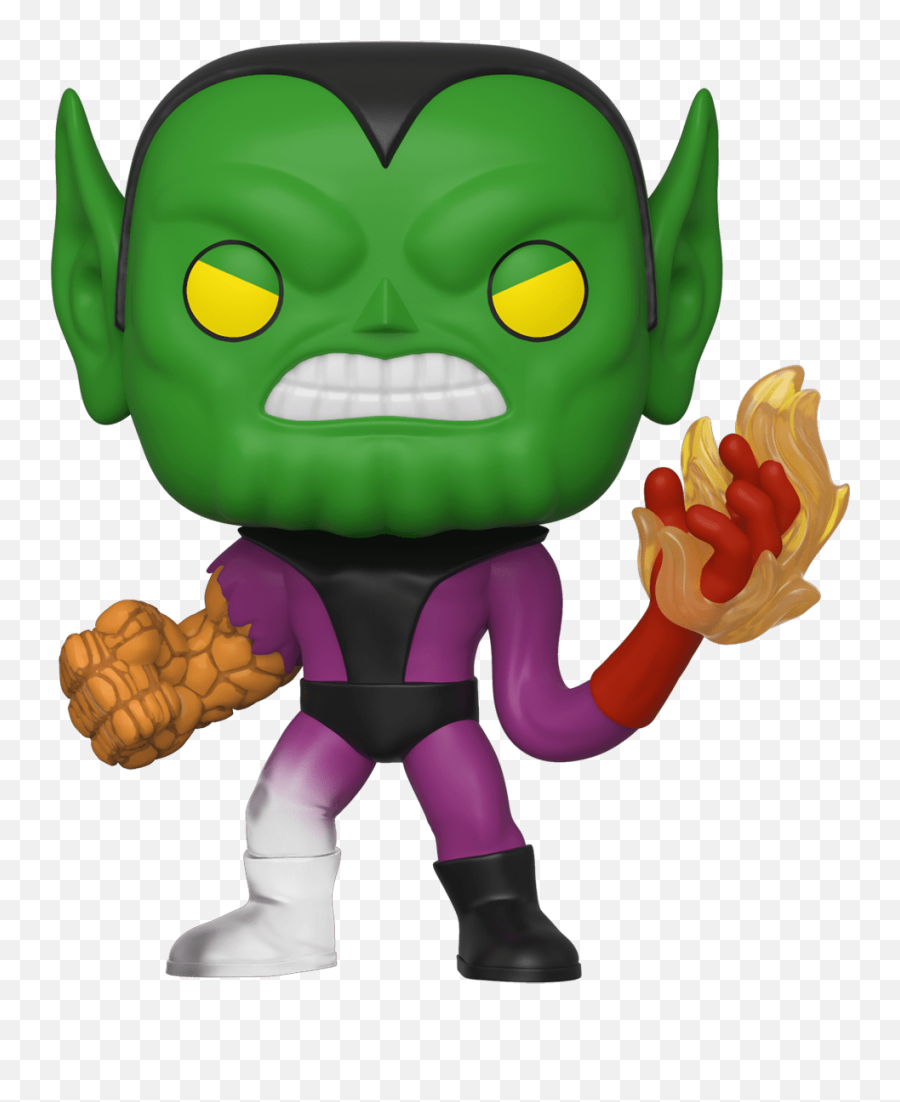 Coming Soon Fantastic Four Naturallycoolkids - Super Skrull Funko Pop Png,Human Torch Png