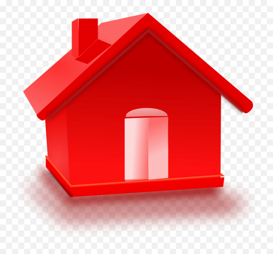 House Clipart Transparent Background Picture 1370484 - Red House Graphic Png,House Clipart Transparent Background
