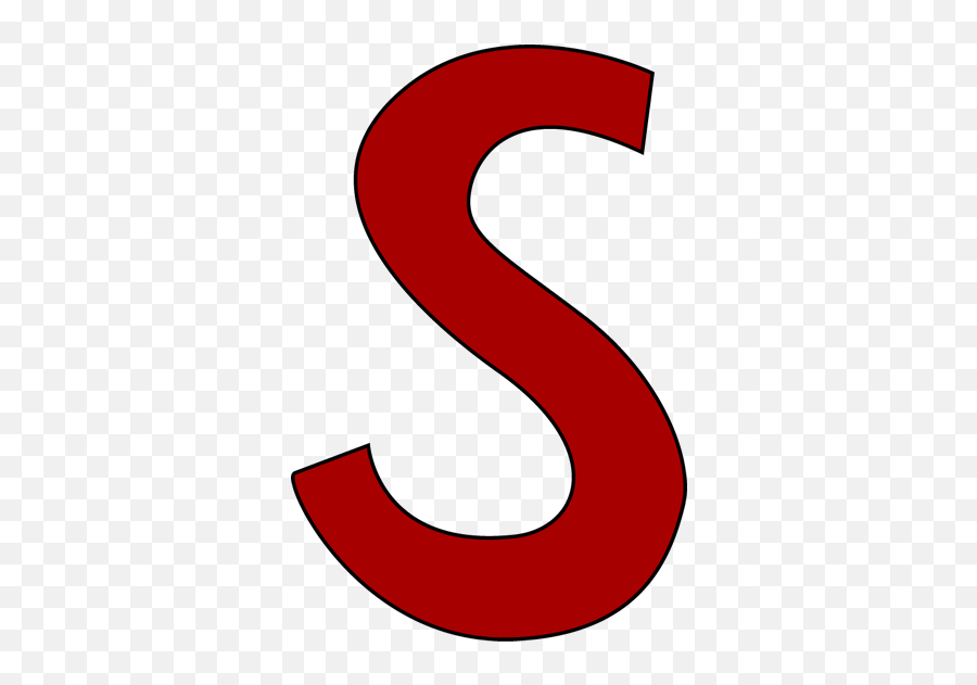 Red Letter S Clip Art - Red Letter S Image Red Letter S Clipart Png,Letter S Png